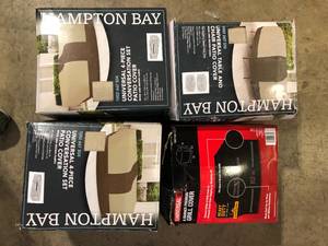 Lot of Assorted Patio Covers Various Models and Conditions Customer Returns See Pictures