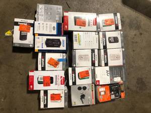 Lot of Assorted Digital Door Locks Various Models and Conditions Customer Returns See Pictures