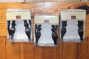 lot 14 image: Woolrich Curtain Rod Holders Set of 3