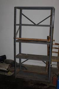 lot 57 image: Metal Storage Shelving Unit