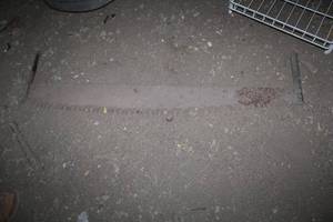 lot 74 image: Vintage Two-Man Crosscut Saw