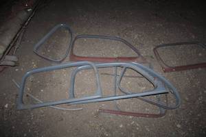 lot 79 image: Vintage Car Window Frames Lot