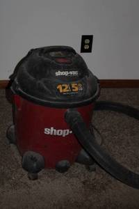 lot 102 image: Shop-Vac WetDry Utility Vacuum 12 Gallon 5.0 HP