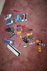 lot 106 image: Collection of Assorted Toy Cars and Trucks - Variety Pack