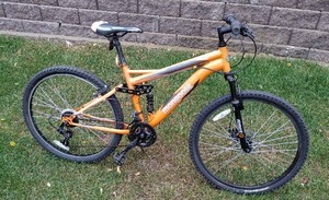 Mongoose Bike with Element racing shocks