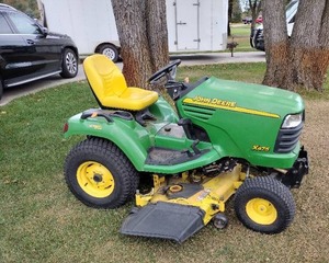 John Deere X475 All Wheel Steer. Starts, runs, mows