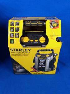 Stanley 500-Amp Jump Starter with Compressor