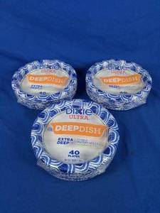 New Dixie Ultra Deep Dish Paper Plates
