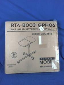 New Rolling Adjustable Laptop Cart