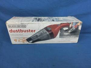 BLACKDECKER Dustbuster Quick Clean 12V Cordless Hand Vacuum