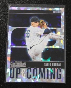 lot 25 image: 2020 Contenders Draft Cracked Ice Up & Coming Tarik Skubal #UC-5 1023  Only 23 Exist