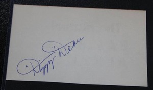 lot 30 image: Dizzy Dean Cut Signature Autograph From Program