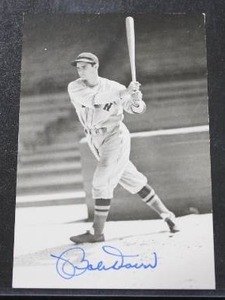 lot 35 image: Bobby Doerr Autograph Post Card