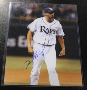 lot 55 image: Tampa Bay Rays David Price 8x10 Autograph Photo