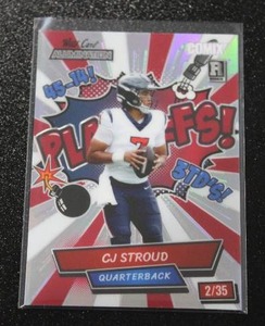 lot 116 image: 2023 Wild Card Alumination Comix CJ Strout #AC-CS Rookie Card 235  Only 35 Exist