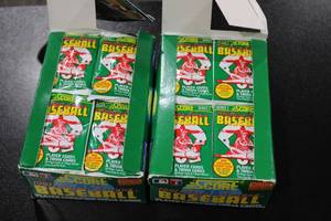 lot 148 image: 1991 Score Baseball Unopened Pack Lot  68 Packs