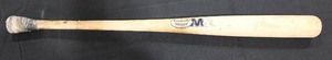 lot 178 image: Louisville Slugger Full Size Game Used T141 Cracked Bat Autograph Desmond Jennings No COA