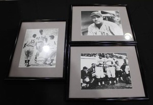 lot 193 image: New York Yankees 15x12 Framed Photo Collection  3 Framed Photos