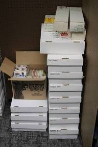 lot 200 image: Large Bulk Fun Sports Card Lot