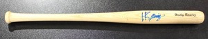 lot 204 image: Just Minors Hanley Ramirez Autograph Mini Bat