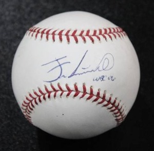lot 219 image: Francisco Liriano Rawlings ROMLB Baseball Autograph PSA COA #R01313