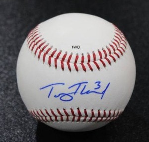 lot 221 image: Troy Tulowitzki Rawlings Pacific Coast League Baseball Autograph