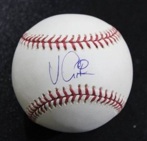 lot 232 image: Vinny Castilla Rawlings ROMLB Baseball Autograph