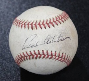 lot 235 image: Richie Ashburn National League Baseball Autograph