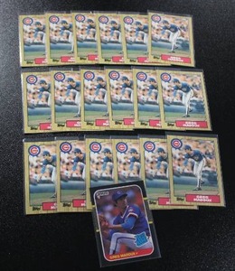 lot 248 image: 1987 Greg Maddux Rookie Card Lot  19 Rookie Cards
