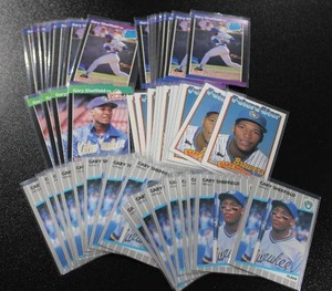 lot 253 image: 1989 Gary Sheffield Rookie Card Lot  50 Rookie Cards
