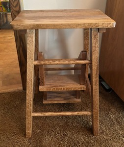 lot 128 image: Wooden Stepstool