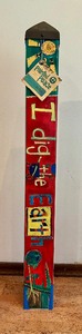 lot 79 image: Decorative Art Pole