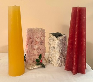 lot 136 image: Four Tall Candles