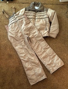 lot 183 image: Vintage Swing Left Coat  Jacket and Bib Snow Pants