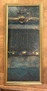 lot 185 image: Textured Artwork by Merle Schoess