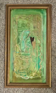 lot 264 image: Original Textured Artwork by Merle Schoess