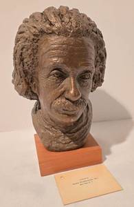 lot 33 image: Unique Austin Productions Albert Einstein Bust