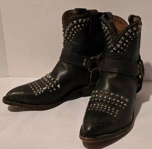 lot 37 image: Studded Womens Frye Booties