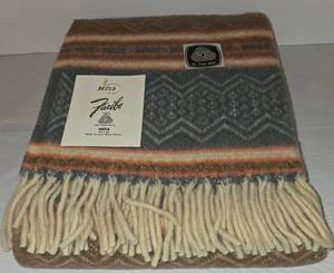 lot 178 image: New in Box Faribo Wool Throw