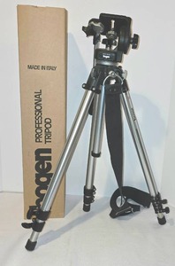 lot 417 image: Bogen Professional Tripod