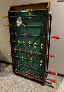 lot 276 image: Foldable Foosball Table