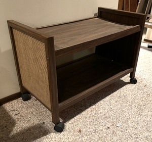 lot 278 image: Vintage Media Cart