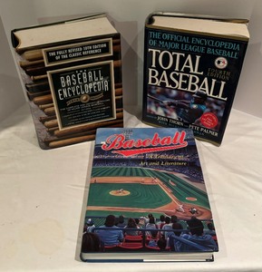 lot 301 image: Three Big Books on Baseball
