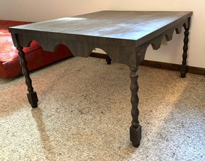 lot 29 image: Vintage Wooden Accent Table