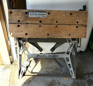 lot 379 image: Black and Decker Deluxe Dual Height 79-001 Workmate Table