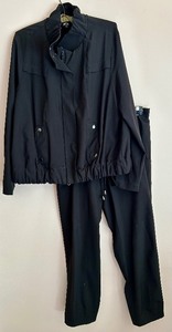 lot 300A image: Vintage Black GUMPS Pantsuit