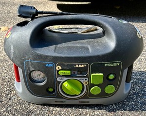 lot 342 image: Portable Vehicle Jump Start and Air Compressor