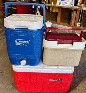lot 340 image: Variety of Coolers