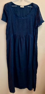 lot 294 image: Navy Blue Dress by Wrap