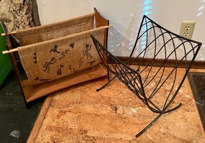 lot 116 image: Vintage Fireplace Log Holders